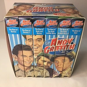The Andy Griffith Show Best Of Andy Griffith, Barney, Opie  VHS 6 Tapes preowned - Picture 1 of 4