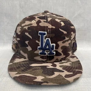 New Era 59Fifty LA Los Angeles Dodgers Camo MLB Fitted Hat NEW 7 5/8 - Picture 1 of 6