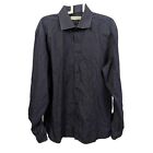 Burberry Men’s Blue Plaid Long Sleeve Button Down Shirt- Size 17-43