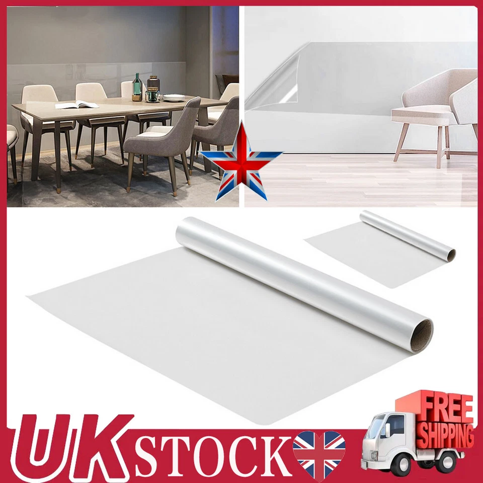Wall Protector Transparent Film Electrostatic Waterproof Oil-proof Sticker Clear - Image 1 of 4
