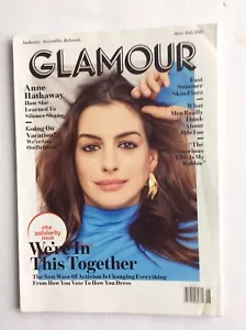 GLAMOUR magazine June/July 2018 Anne Hathaway cover - Imagen 1 de 3