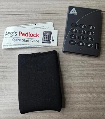 Apricorn A25-PL256-XXX Aegis Padlock Secure Encryption T38 - Image 1 of 2