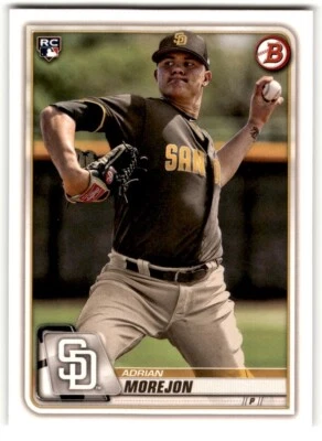 2020 Bowman Adrian Morejon Rookie #65 San Diego Padres - Image 1 of 2