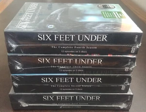 *NEW SEALED* Six Feet Under: Seasons 1-4 DVDs - HBO Original Series - Picture 1 of 7