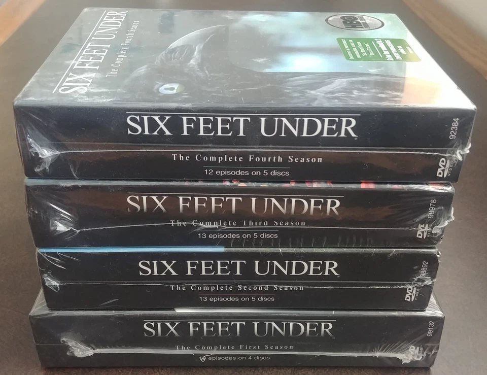 *NEW SEALED* Six Feet Under: Seasons 1-4 DVDs - HBO Original Series - Image 1 of 4