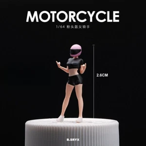 Diorama 1:64 Scale Figure Model Street Racer Resin Doll Scene Display Model Toy - Picture 1 of 13