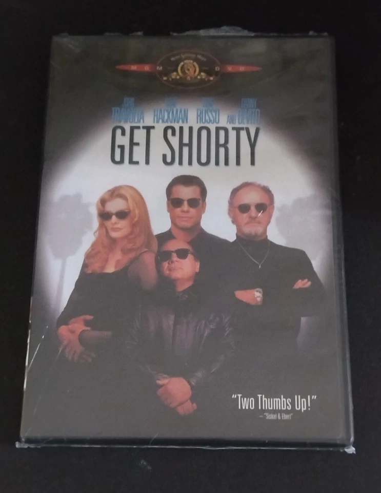 GET SHORTY 1995 John Travolta Gene Hackman Rene Russo Danny DeVito DVD New Movie - Image 1 of 1