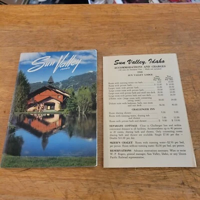 1948 Sun Valley Idaho Union Pacific Travel Book - Image 1 of 4