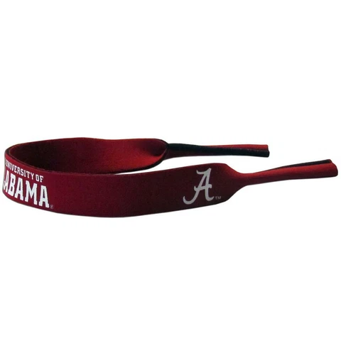 Alabama Crimson Tide 16" Neoprene Sunglasses Strap NCAA Licensed Croakies Cover