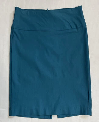 NEW WET SEAL Knee Length Pencil Skirt Teal sz Small - Image 1 of 2