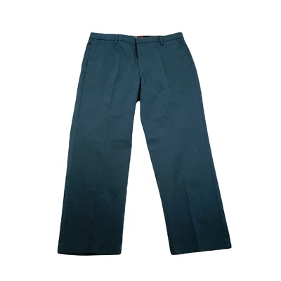 Брюки мужские Dockers City Tech 34x30 зеленые эластичные хлопчатобумажные прямой покрой 72 долл. США - Изображение 1 из 4