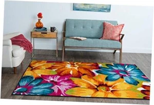 Zinnia Modern 5x7 Area Rug 5x7 - Indoor Area 5'3'' x 7'3'' Multi-color - Zinnia - Picture 1 of 7