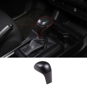 Matte Black ABS Interior Gear Shift Handle Cover Trim Fits Toyota Tacom@ 2016-22 - Picture 1 of 10
