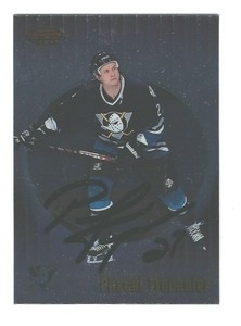 1998-99 Bowman's Best #128 Pascal Trepanier (autographed)