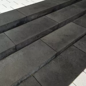 Blockstufe Anthrazit Trittstufe Außentreppe Treppenstufe 15x100x40cm Klostermann - Bild 1 von 4