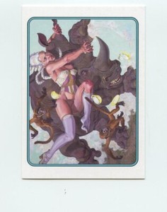 #TN21765 #398 VAN ARNO Artist 2012 Trade Card