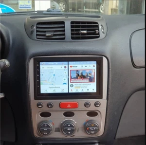 Kit Autoradio 2din 7" Android per Alfa Romeo 147 2000-2010 Navi GPS Wi-fi BT - Foto 1 di 8