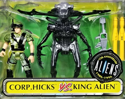 96 figuras Aliens VS Marine Corp Hicks vs King Alien sin usar, en caja Exc. - Tarjeta casi nueva Foto 1 de 4