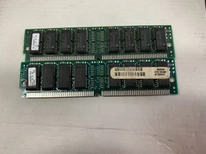 Kit RAM EDO 64 MB (2 x 32 MB) 72 pin PS/2 Simm 60ns DRAM 486/586/ Amiga - Afbeelding 1 van 4
