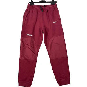 Nike Air Joggers Boys XL 158-170cm Purple Swoosh Jogging Bottoms Teens Youth - Picture 1 of 10