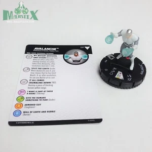 Heroclix X-Men: The Animated Series set Avalanche #031 Rare figure w/card! - Picture 1 of 1