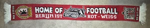 1. FC Union Berlin Schal - HOME OF FOOTBALL - Berlin ist Rot-Weiss - - Bild 1 von 2