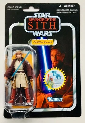 STAR WARS NEW VINTAGE COLLECTION 2010 FETT OFFER OBI WAN KENOBI VC16 MOC TVC - Image 1 of 4
