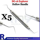X5 Dental DG/16 Endodontics Explorer Probes Hollow Handle Hygienist Applications