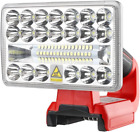 18W 9W For Milwaukee Led Light Work Light Flash Light Torch Li-ion M18 Batteries