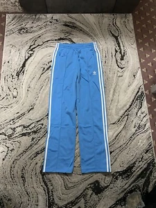 Adidas Originals Adicolour Firebird Tracksuit Bottoms Pants Blue BNWT Size 10uk - Picture 1 of 19