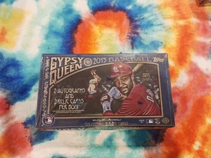 2015 Topps Gypsy Queen Baseball Hobby Box Factory Sealed 2 AUTO'S 2 RELIC CARDS - Picture 1 of 6