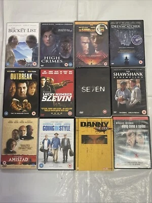 Action/drama - Morgan Freeman DVD  Bundle/ Joblot X 12 Good To VGC  ( A ) - Image 1 of 4