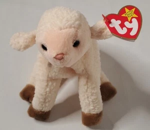 Ty Beanie Baby Ewey the Sheep / LambVintage 1999 Retired with new Tag - Bild 1 von 4
