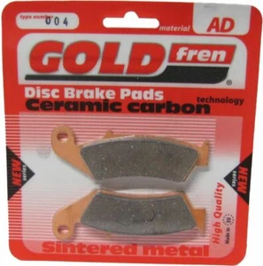 Se adapta a la pastilla de freno delantera derecha Honda NX 250 K MD21 1989 - Imagen 1 de 2