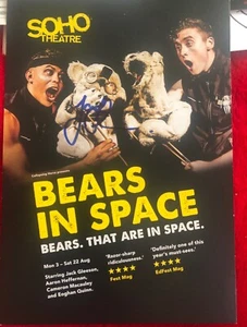 Jack Gleeson Signed Bears in Space Theatre Flyer - Picture 1 of 1