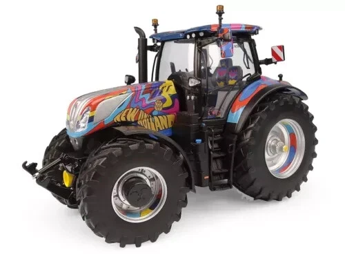 6798 Universal Hobbies New Holland t7.300 Basildon 60 años tractor edición limitada Foto 1 de 1