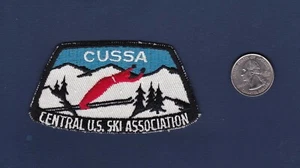 Cussa vintage ski racing patch - Crystal Mountain, Michigan - Picture 1 of 2