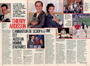Coupure de presse Clipping 1986 Thierry Ardisson (2 pages) - Picture 1 of 1