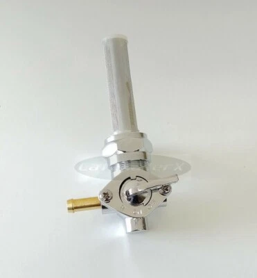 Válvula de combustible de gas Petcock 90° izquierda Harley Heritage Softail Dyna Electra Glide Ultra Foto 1 de 4