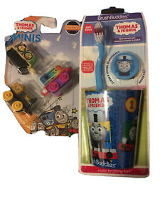 Thomas and Friends Minis 3 Pack Sushi Spencer, Rainbow Shane, Stephen Bonus Gift