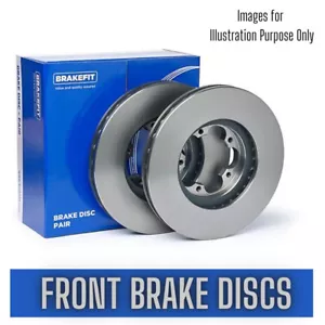 Front Brake Discs Set FOR JEEP GRAND CHEROKEE WG WJ 2.7 3.1 4.0 4.7 99->05 BFit - Picture 1 of 2