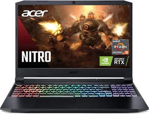 Acer Nitro 5 [QHD 165Hz/AMD Ryzen 9/NVIDIA RTX3080/32Gb RAM/2Tb SSD+HDD] CARBON - Picture 1 of 5