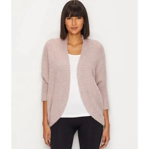 BAREFOOT DREAMS CozyChic Shrug Dolman Sleeve Open Cardigan Sweater Small Medium - Picture 1 of 7