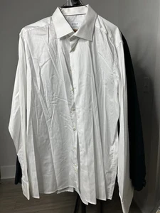 Eton Shirt Mens Contemporary Dress Long Sleeve Cotton 18/47 - Picture 1 of 10