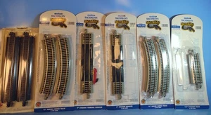 Lote Bachmann E-Z Track escala HO 444411, 44505 (2), 44528, 44510, 44514 *Leer* - Imagen 1 de 4