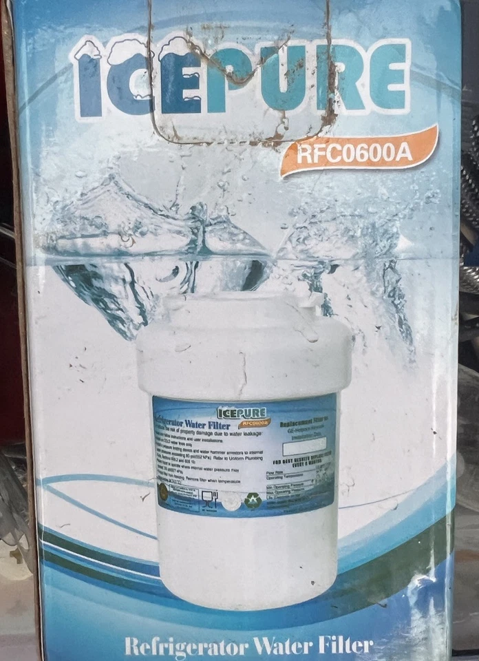 GOLDEN Ice Pure RWF0600A Refrigerator Water Filter GE Kenmore MWF 46 9991 Sealed - Image 1 of 1