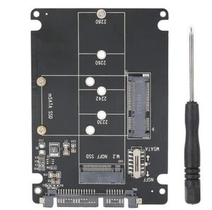 M.2 NGFF/MSATA To SATA 3.0 Adapter SSD To SATA Converter Reader Board Computer - Picture 1 of 9