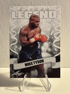 TARJETA DE BOXEO MIKE TYSON EDICIÓN PREMIADA LEYENDAS "LANZAMIENTO ESPECIAL" #19 - Imagen 1 de 2