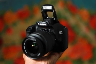 canon eos 4000d dslr camera - Image 1 of 4
