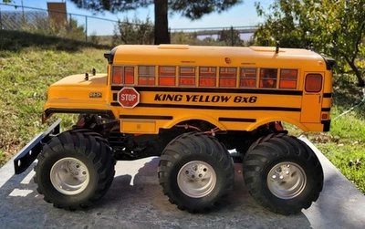 Tamiya 1/18 King Yellow G6-01 6x6 Monster Truck  - Image 1 of 4